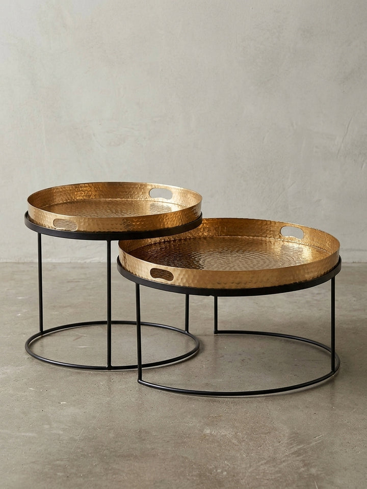 Satztische Metall Design Möbel_