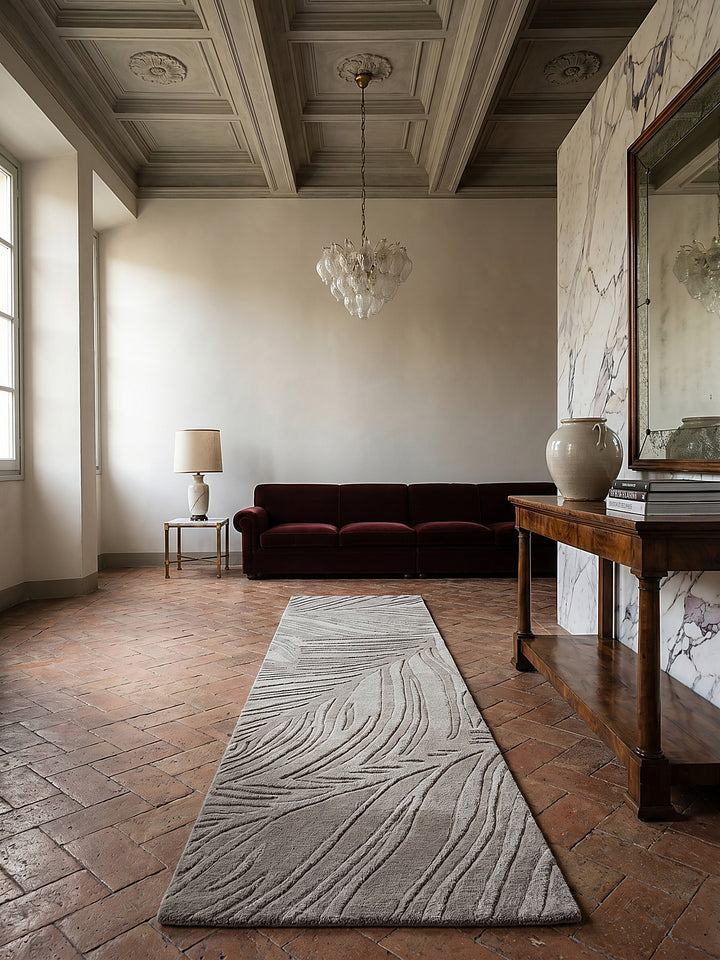 Teppich Grau Läufer Editorial Styling_