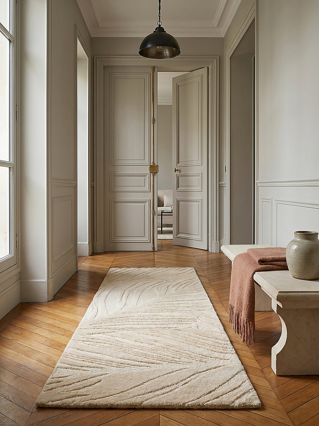 Teppich Beige Textur Nahaufnahme_