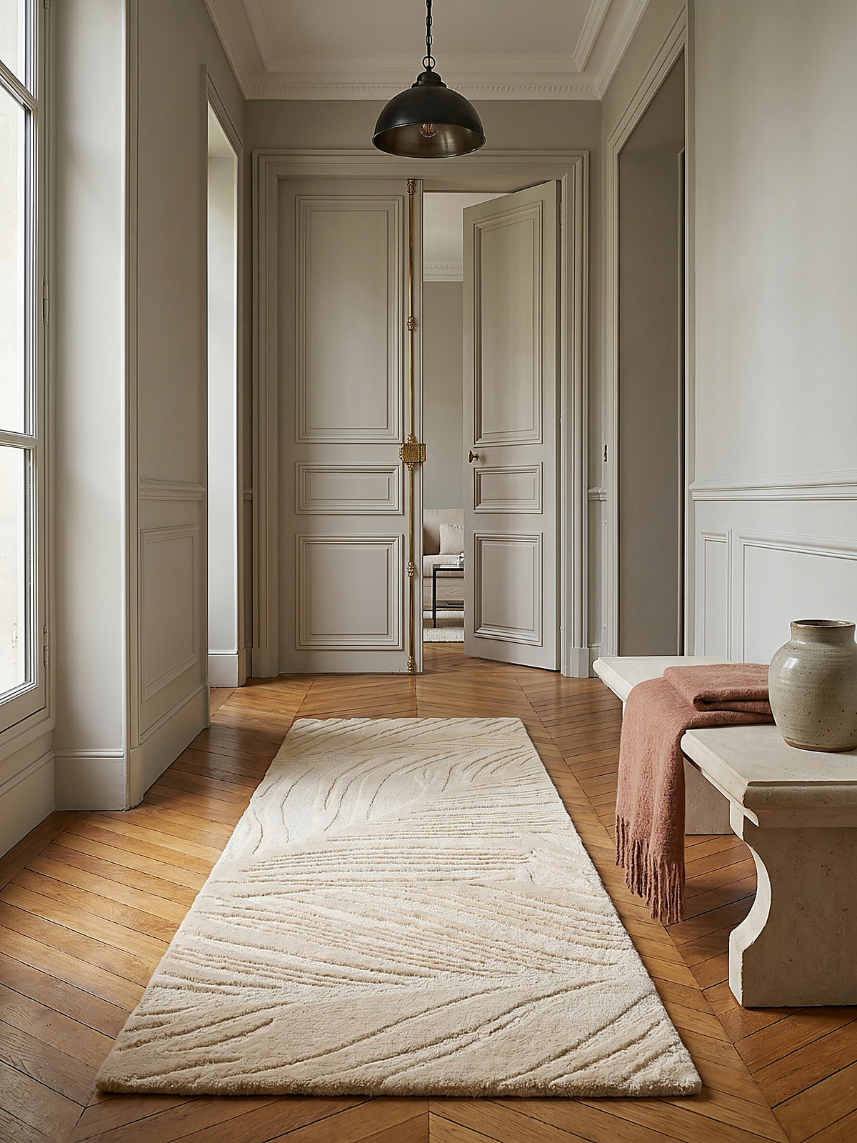 Teppich Beige Textur Nahaufnahme_