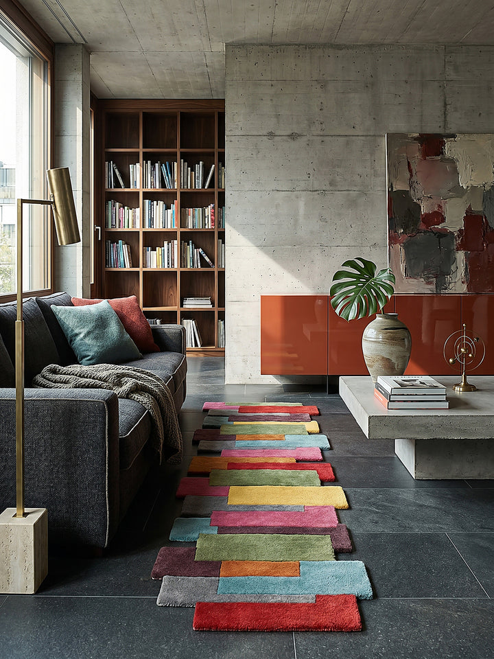 Teppich Multi Läufer Editorial Styling_