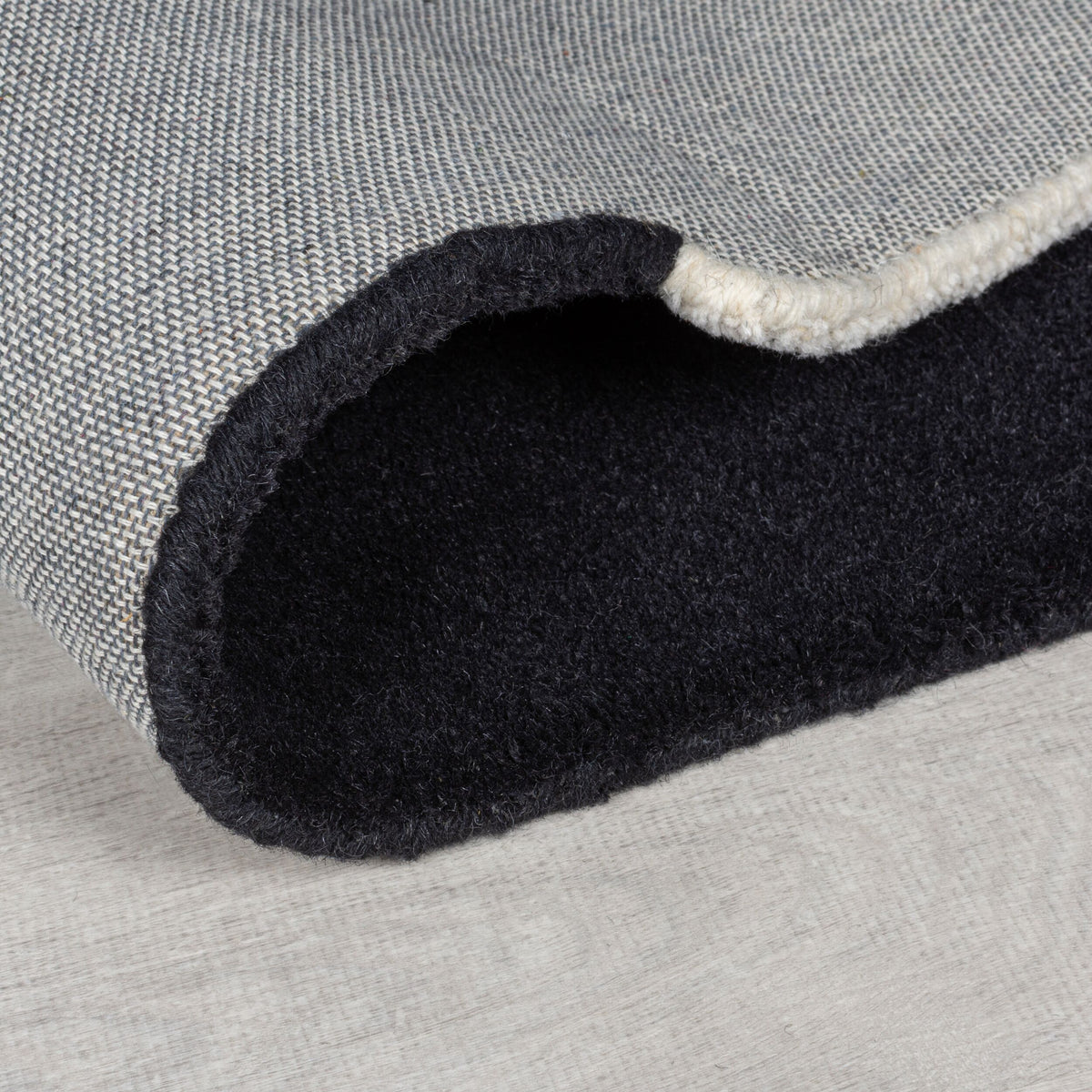 Wollteppich mit geometrischem Design - handgetuftet – THAMES EVA_Rechteckig_