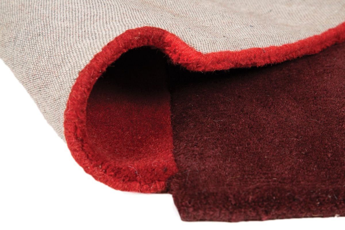 Wollteppich mit geometrischem Design - handgetuftet – THAMES EVA_Rechteckig_