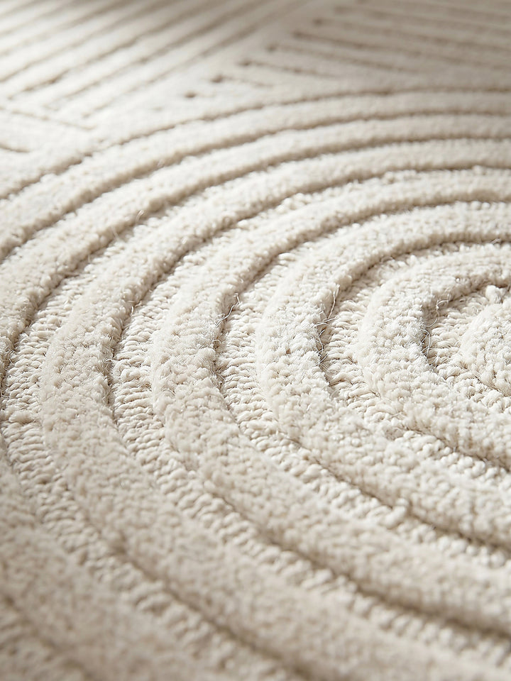 Teppich Elfenbein Farbdetail Muster_