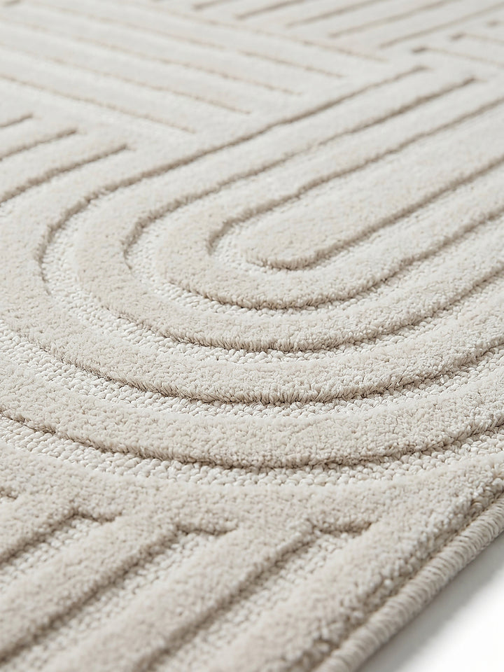 Teppich Elfenbein Farbdetail Muster_