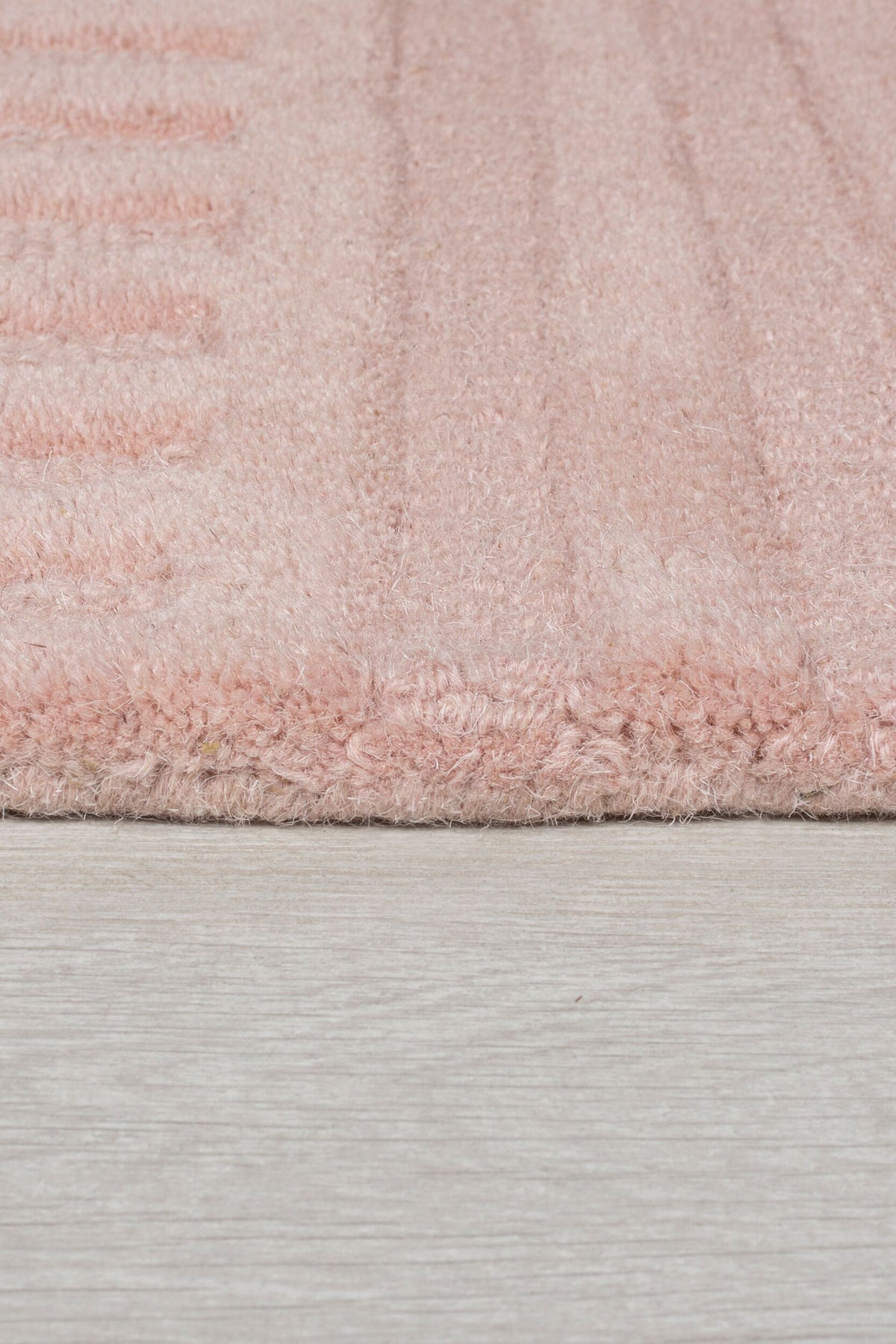 Wollteppich Pastell-Design - handgetuftet LEVEN BLAKE - Rosa 120x170 cm_Rechteckig_