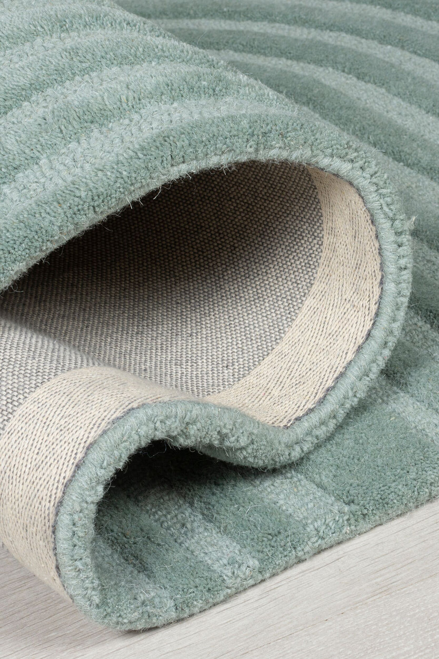 Wollteppich Pastell-Design - handgetuftet LEVEN BLAKE_Rechteckig_