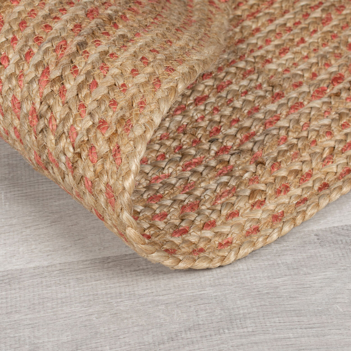 Teppich Jute in Naturtönen - handgewebt EDEN_Rund_