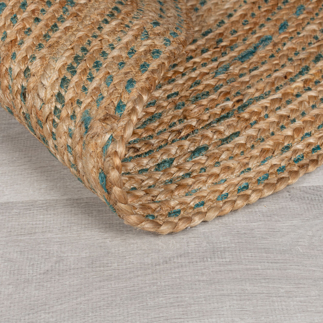 Handgewebter Jute-Teppich in Naturtönen EDEN von Kadima Design_Braun-Blau_#sku_BARK503119374580-BARK503119374581#