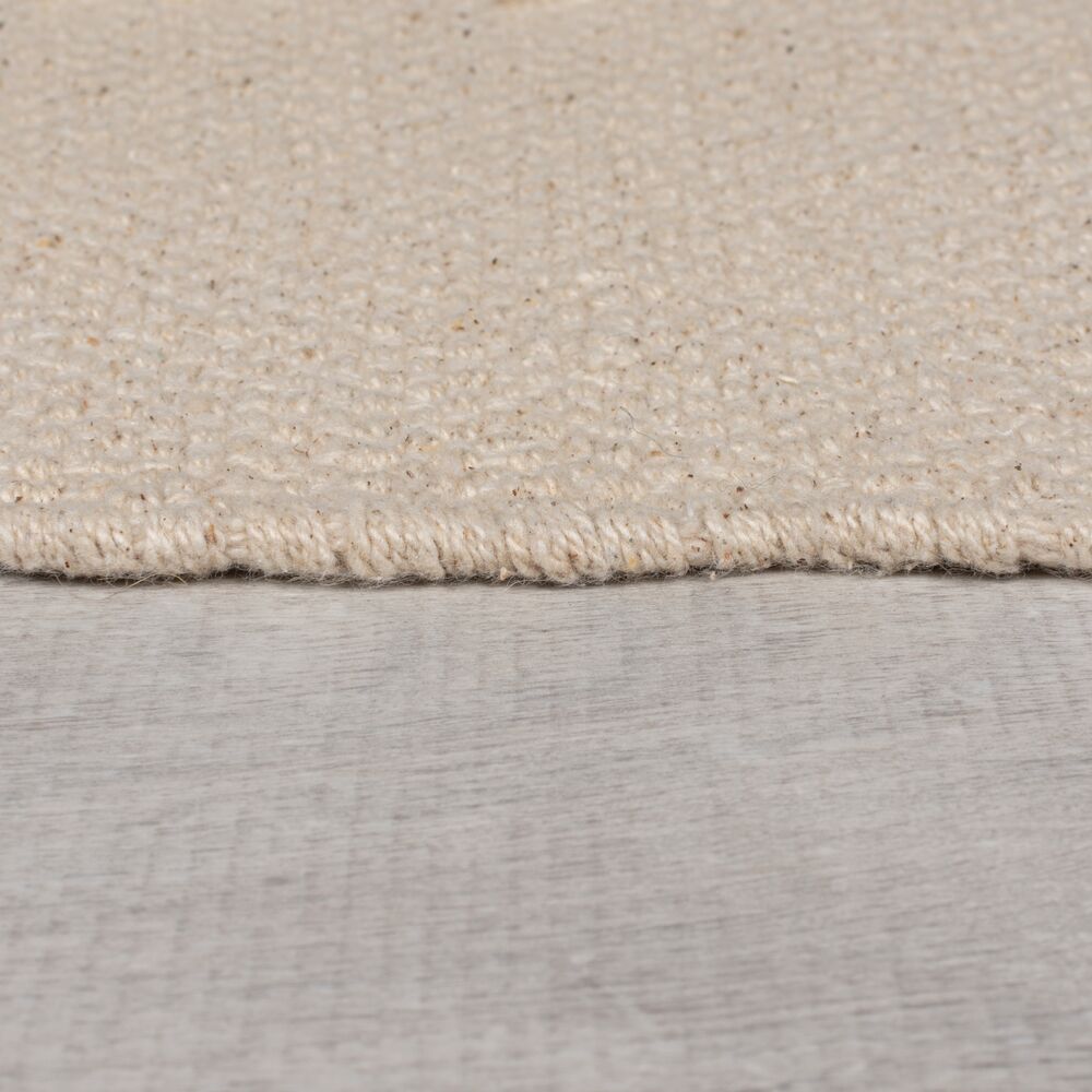 Baumwollteppich Diamant-Design - Naturfarben - handgewebt SILT - Naturfarben 80x150 cm_Rechteckig_
