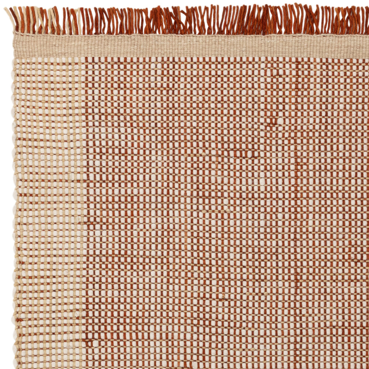 Wolltextil - Kompaktes Korbgeflecht - 4-9 kg Gewicht - pflegeleichte Oberfläche - passt zu Holz - und Natursteinböden - Kadima Design_