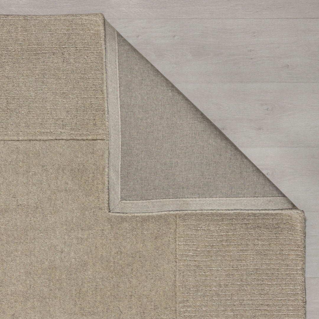 Teppich Natur WOOL Einrichtung Wohnidee Bodenbelag MOLE_