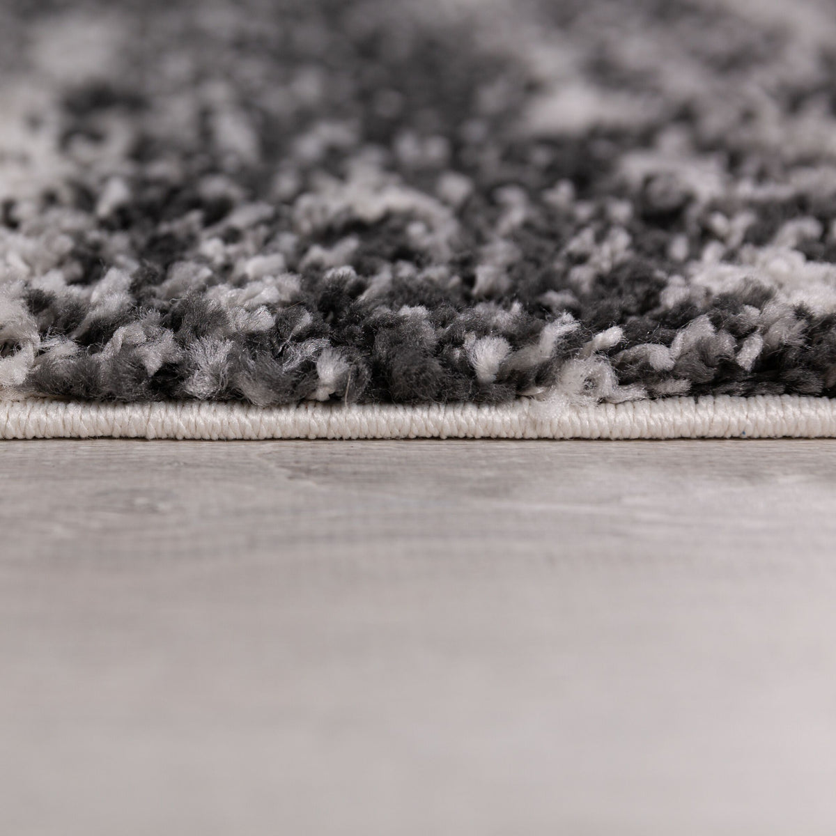 Hochflor Teppich  - Abstraktes Ombre Design  - Weich & Strapazierfähig_Rechteckig_