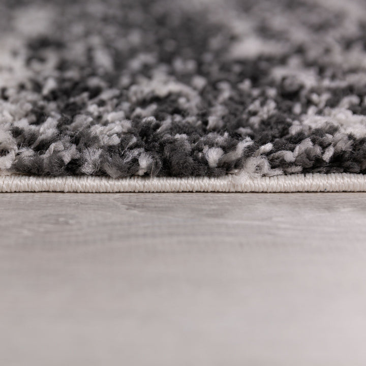 Hochflor Teppich  - Abstraktes Ombre Design  - Weich &amp;amp; Strapazierfähig_Rechteckig_