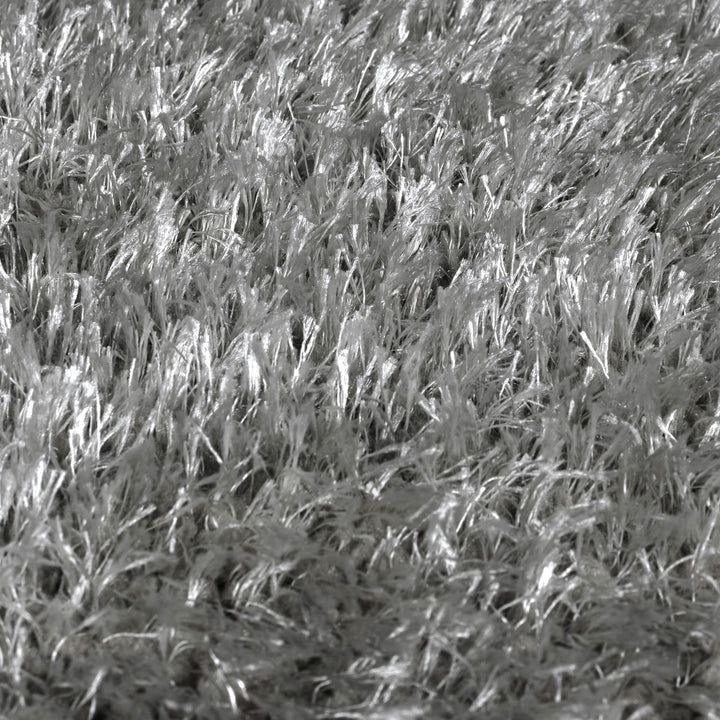 Hochflor-Teppich aus recyceltem Polyester_Grau_Rechteckig_