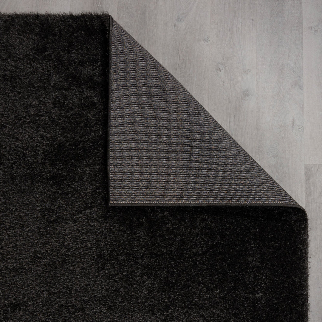 Hochflor-Teppich DOVEL von Kadima Design - Recyceltes Polyester - Nachhaltig & Weich_Schwarz_#sku_BARK503119374963-BARK503119374964-BARK503119374965#