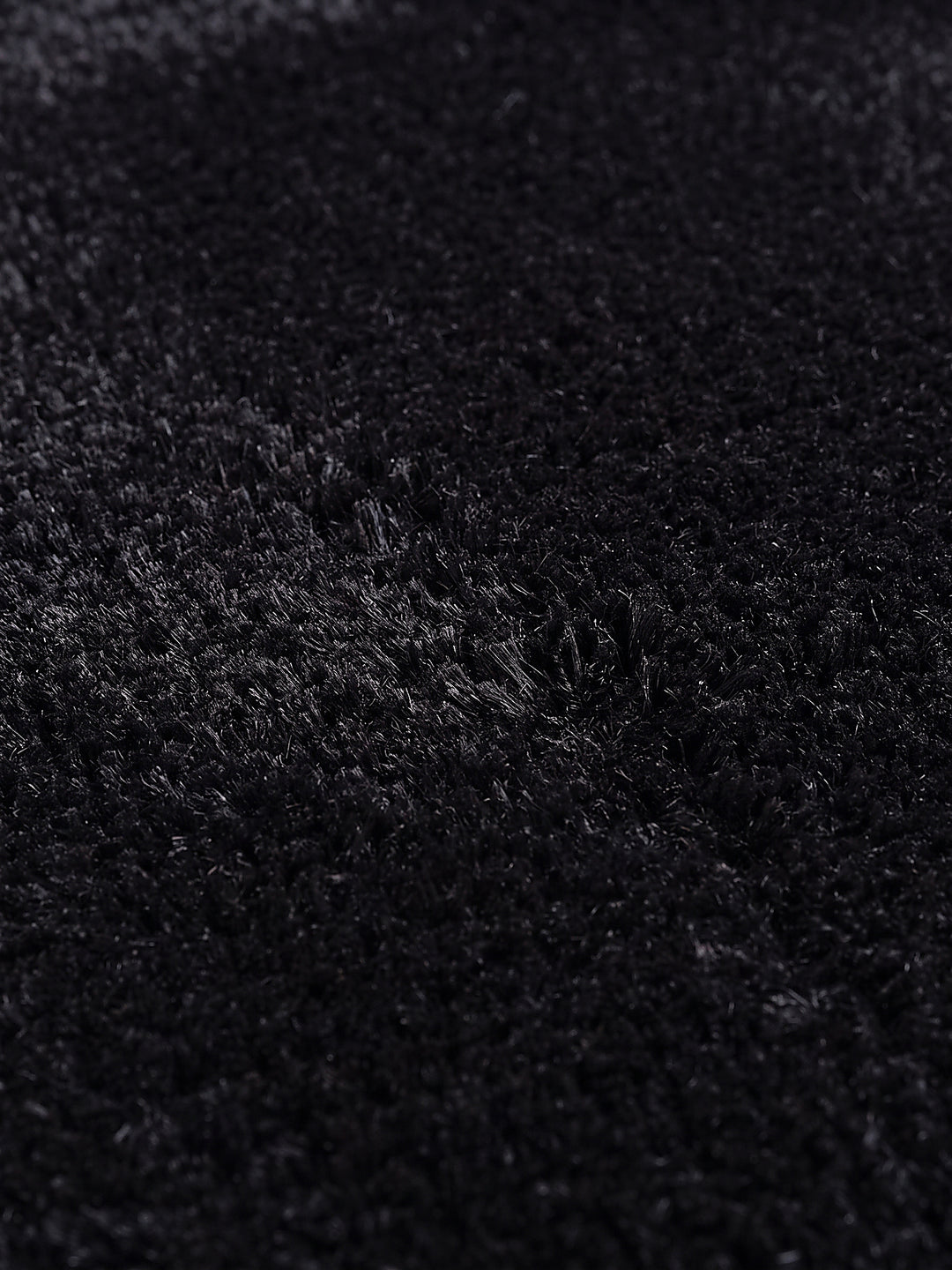 Teppich Schwarz Farbdetail Muster_