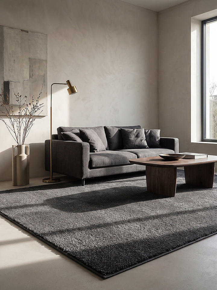 Teppich Anthrazit Farbdetail Muster_