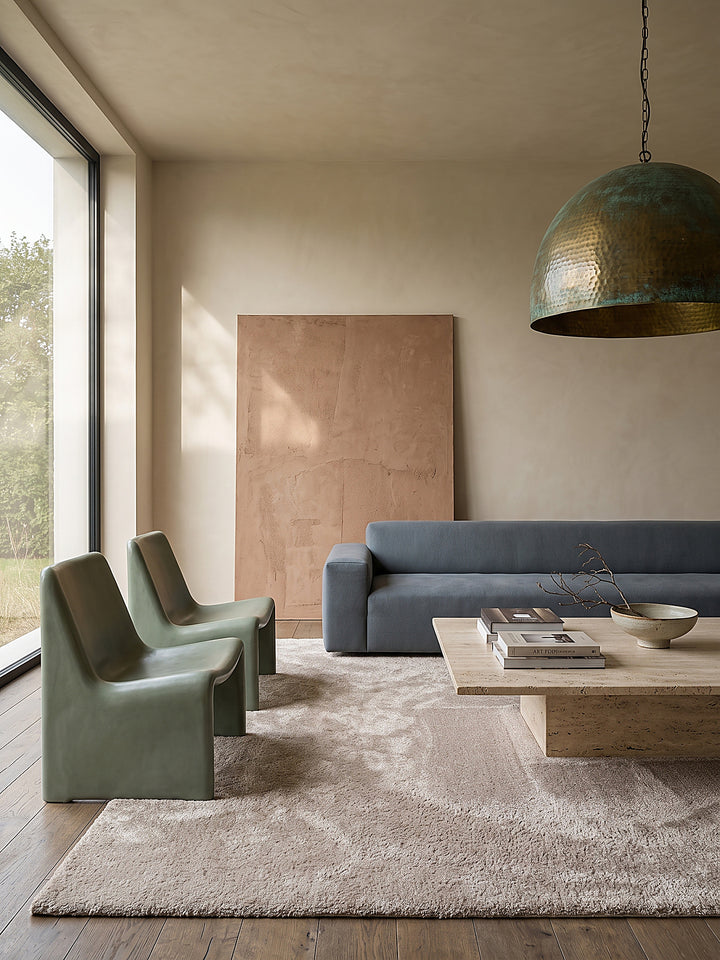 Teppich Beige Läufer Editorial Styling_
