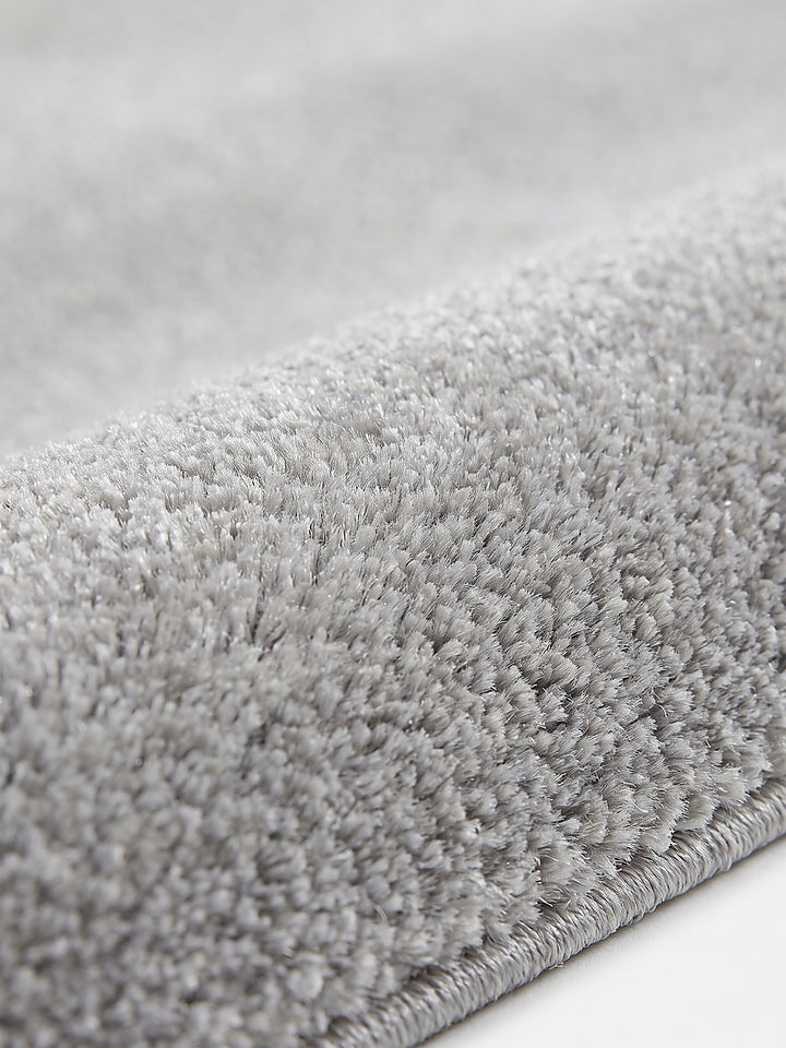 Teppich Silber Farbdetail Muster_