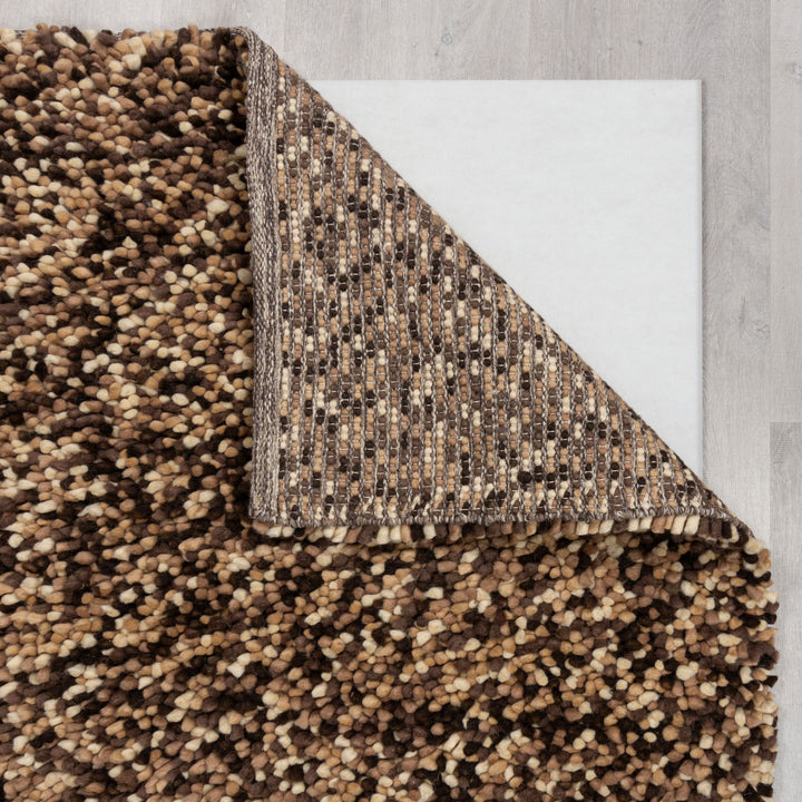 Wollteppich Hochflor Unifarben - Schlafzimmer_Rechteckig_