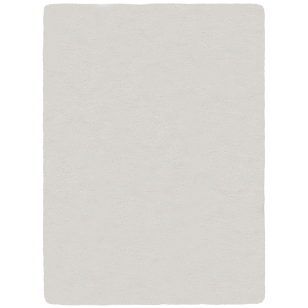 Hochflor Teppich Unifarben - Schlafzimmer_Rechteckig_