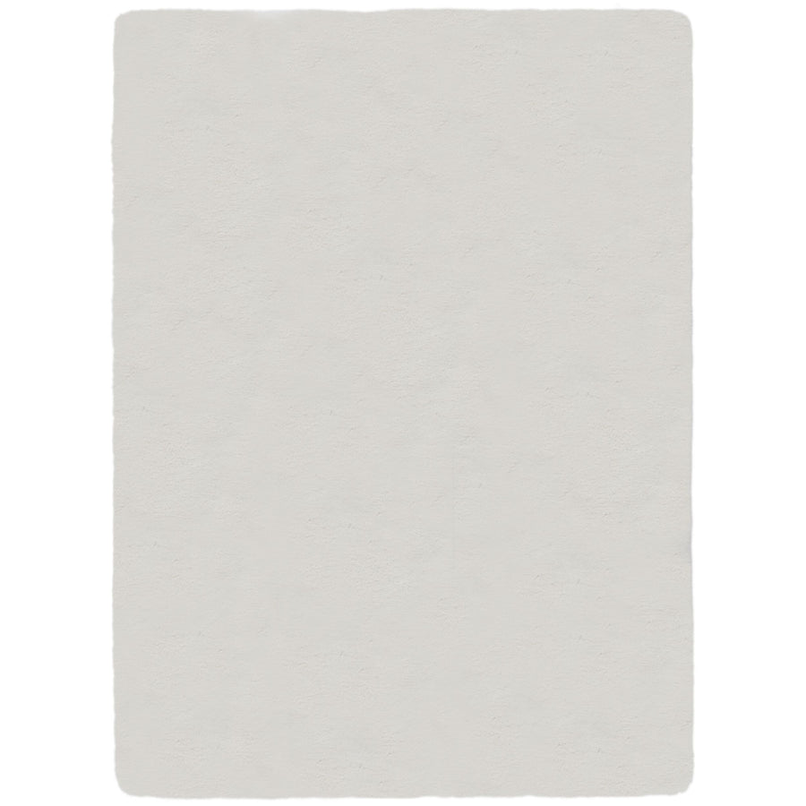 Hochflor Teppich Unifarben - Schlafzimmer_Rechteckig_