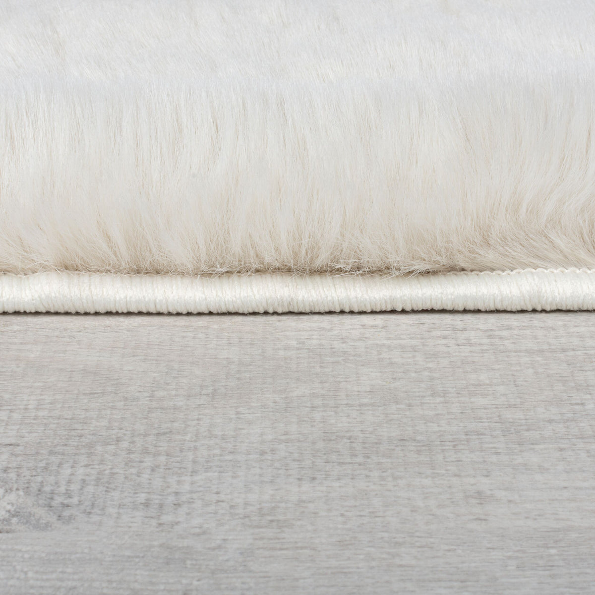 Hochflor Teppich aus Kunstfell – Supersoft - Langlebig &amp; Unifarben_Rechteckig_