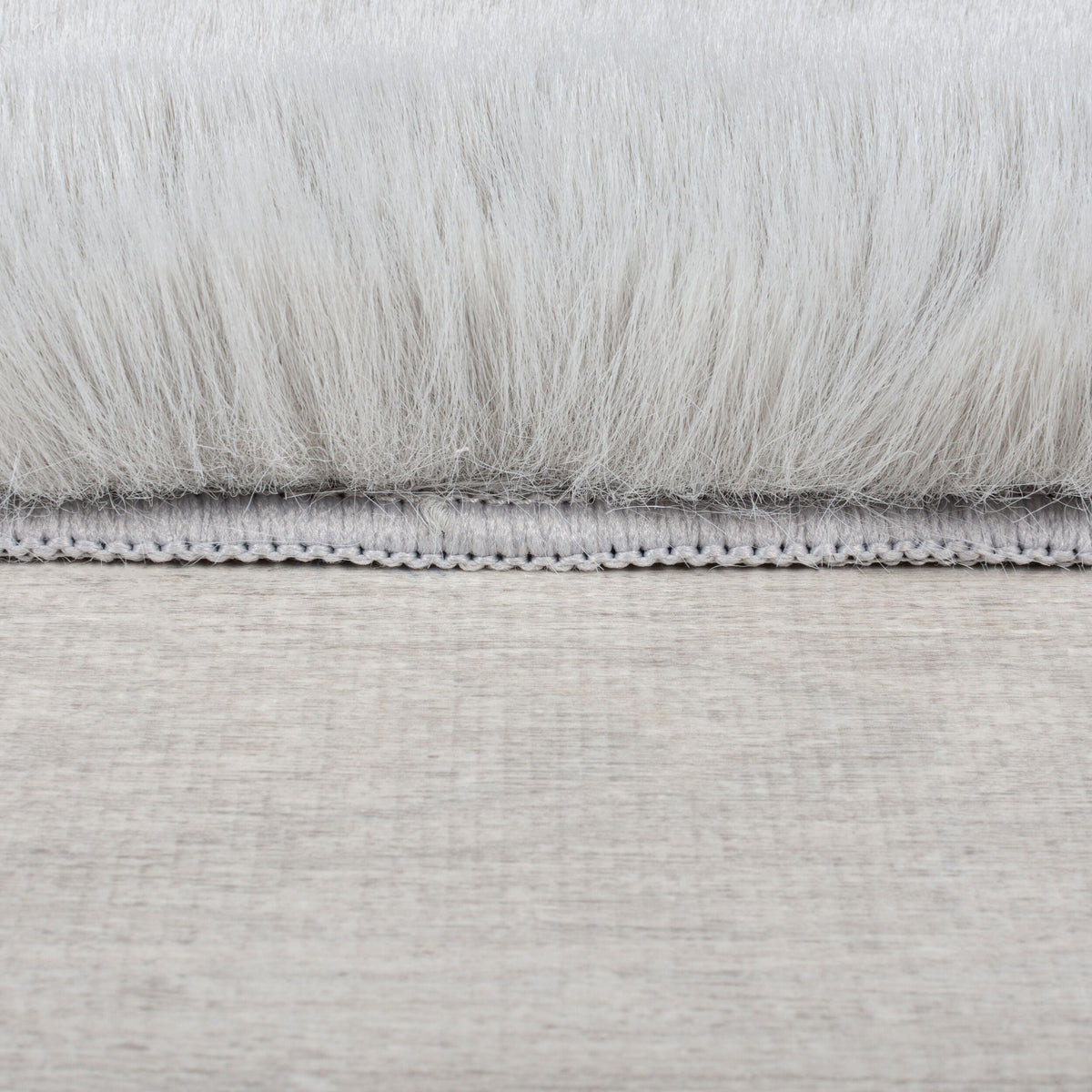 Hochflor Teppich aus Kunstfell – Supersoft - Langlebig &amp; Unifarben_Rechteckig_