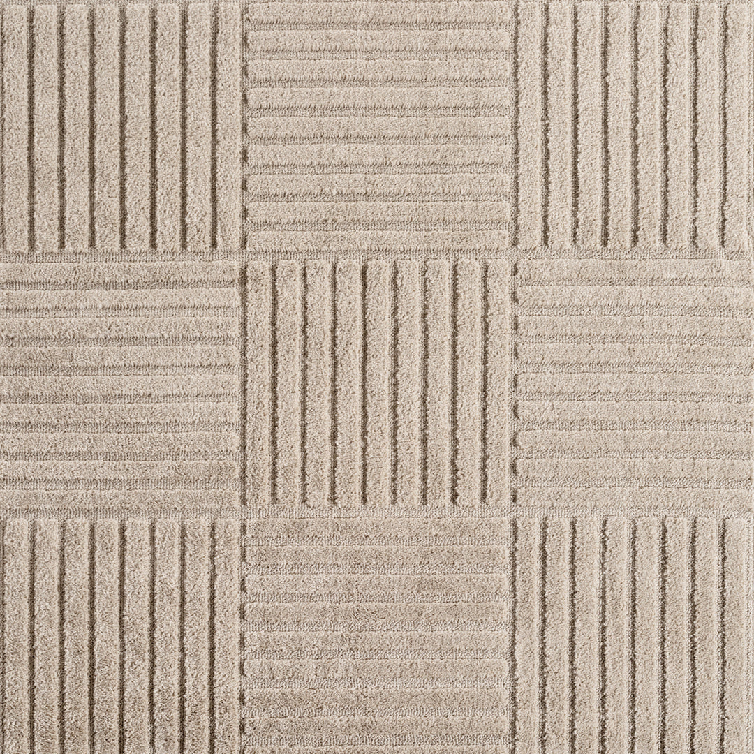 Teppich Beige Skandinavischer Boho Polypropylene Interieur Wohnaccessoire Skandinavischer Boho RIGI Dekor_