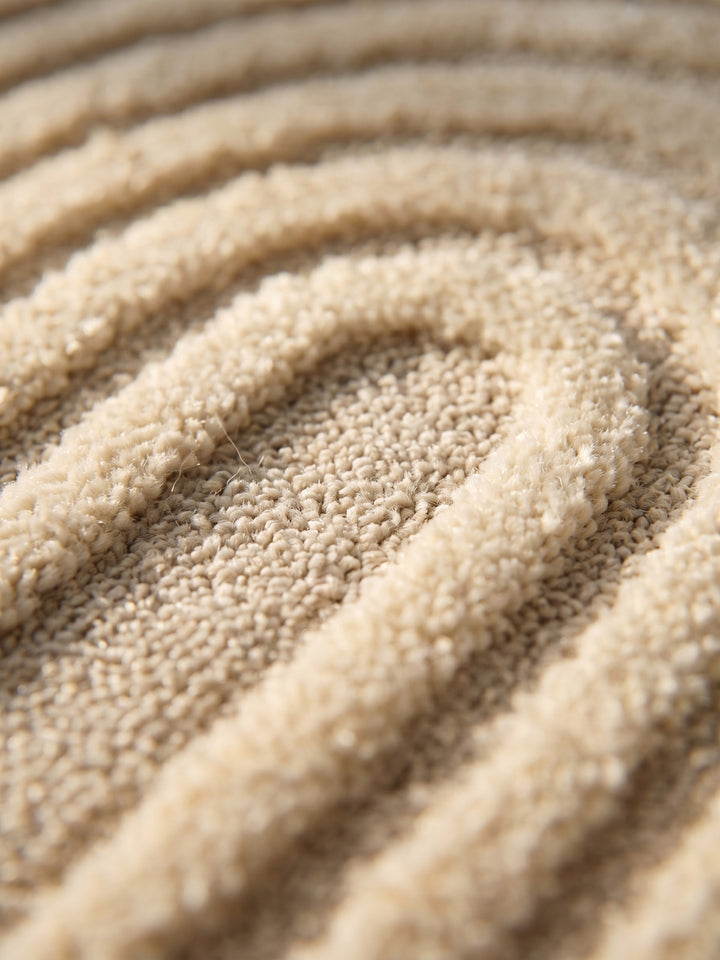 Teppich Creme Läufer Farbdetail Muster_
