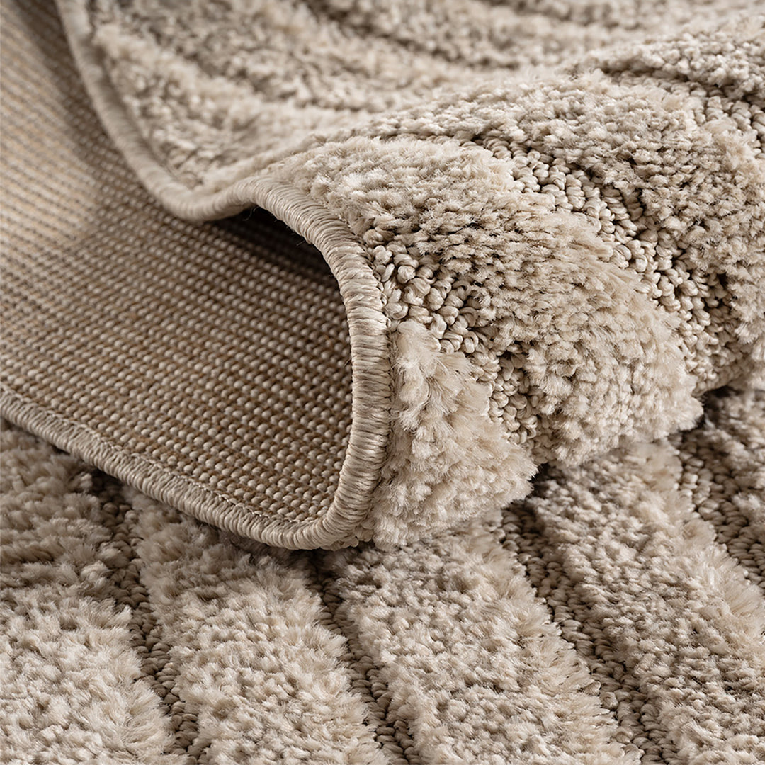 Teppich Beige Skandinavischer Boho Polypropylene Raumgestaltung Inneneinrichtung Skandinavischer Boho RIGI 80x250_
