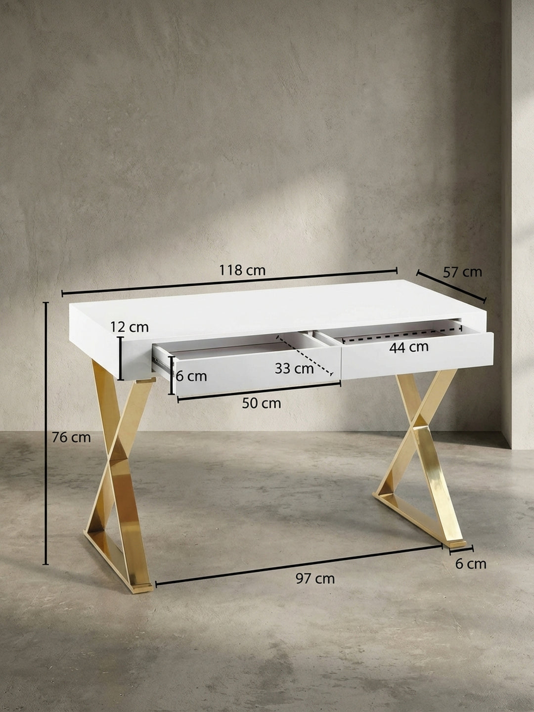Schreibtische Metall Design Möbel_