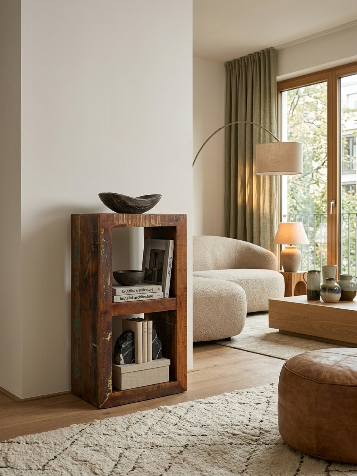 Massivholz Regal Mango Vintage