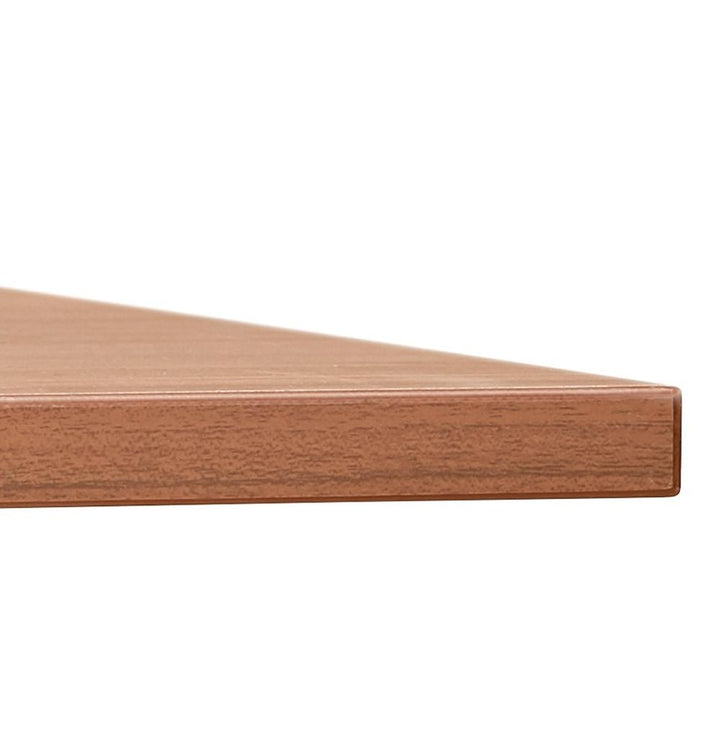 Computertisch mit Walnuss-Dekor - 160cm Breite - stabiles Gestell - optimal für repräsentative Büroräume - Kadima Design_