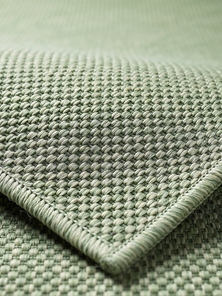 Teppich Grün Farbdetail Muster_