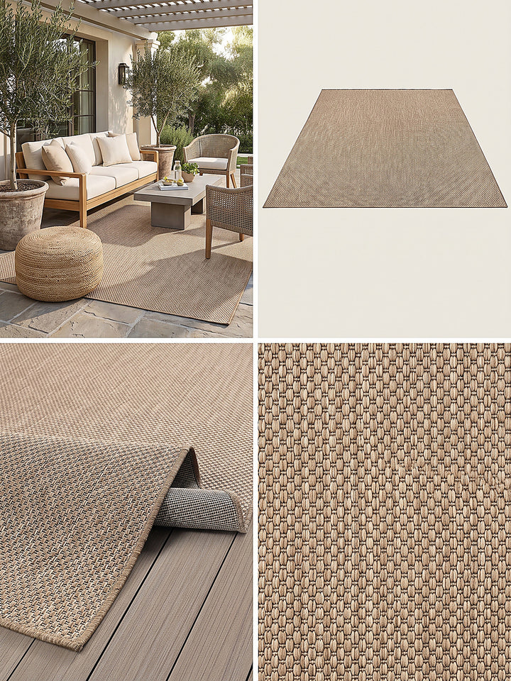 Teppich Natur Farbdetail Muster_