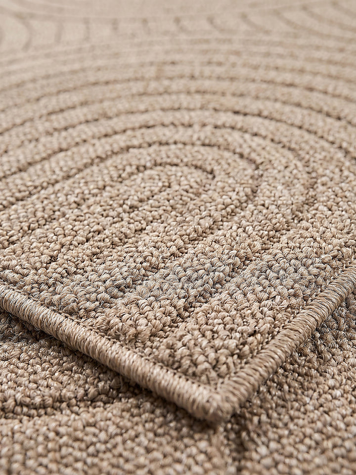 Teppich Natur Farbdetail Muster_