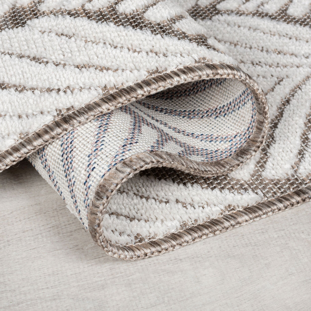 Outdoor Teppich Blätter - Terrasse schmutzabweisend_Läufer_