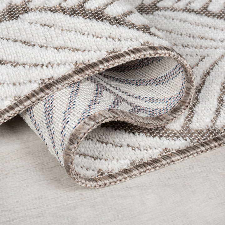 Outdoor Teppich Blätter - Terrasse schmutzabweisend_Läufer_