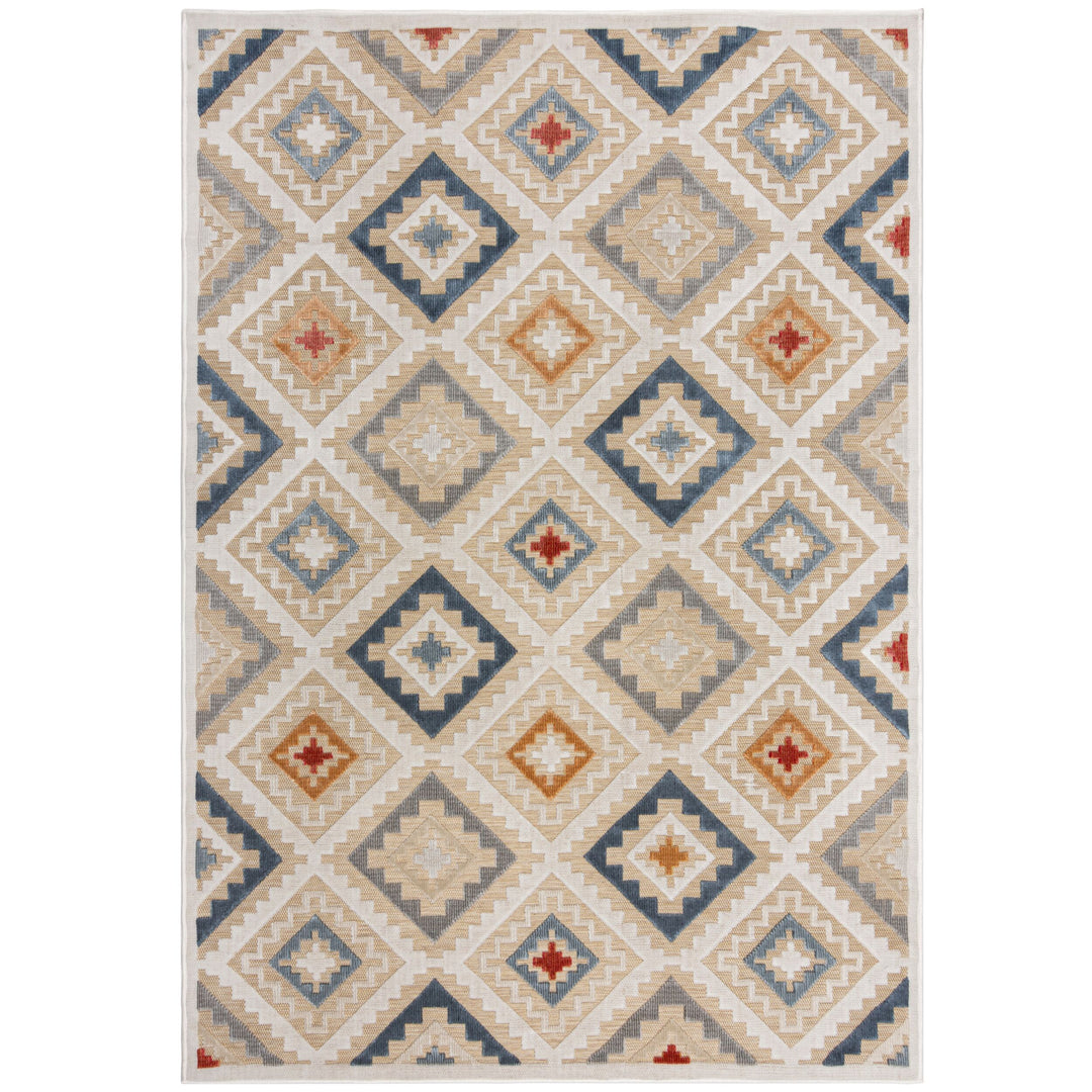 Outdoor Teppich Boho Orientalisch - Terrasse schmutzabweisend_Rechteckig_