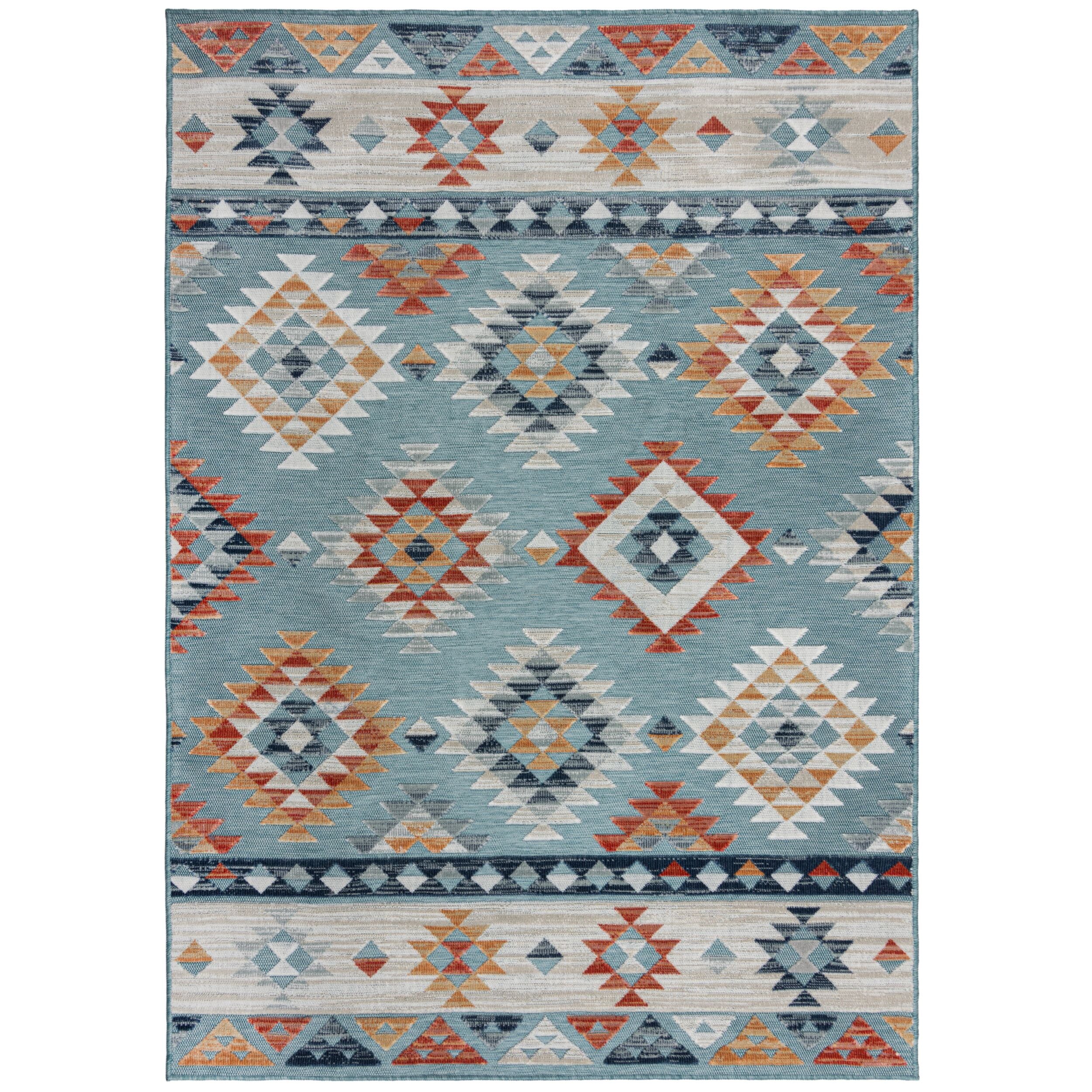 Waschbarer Teppich Vintage – 20,3 X 25,4 Cm, Rot, Boho-Blumenprint, Rutschfest