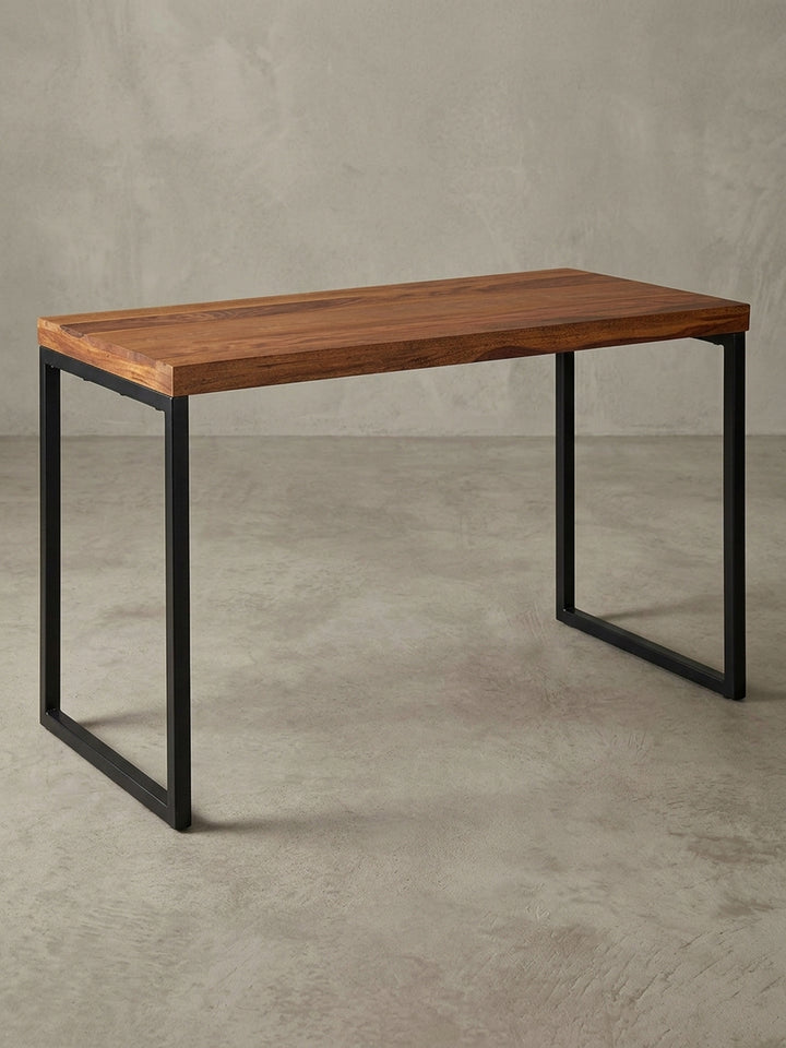 Schreibtisch Sheesham massiv natur 117x59x77 cm robust langlebig Möbel Wohnen Design Einrichtung modern Premium Home Office Interior Zuhause Wohnzimmer hochwertig elegant stilvoll_