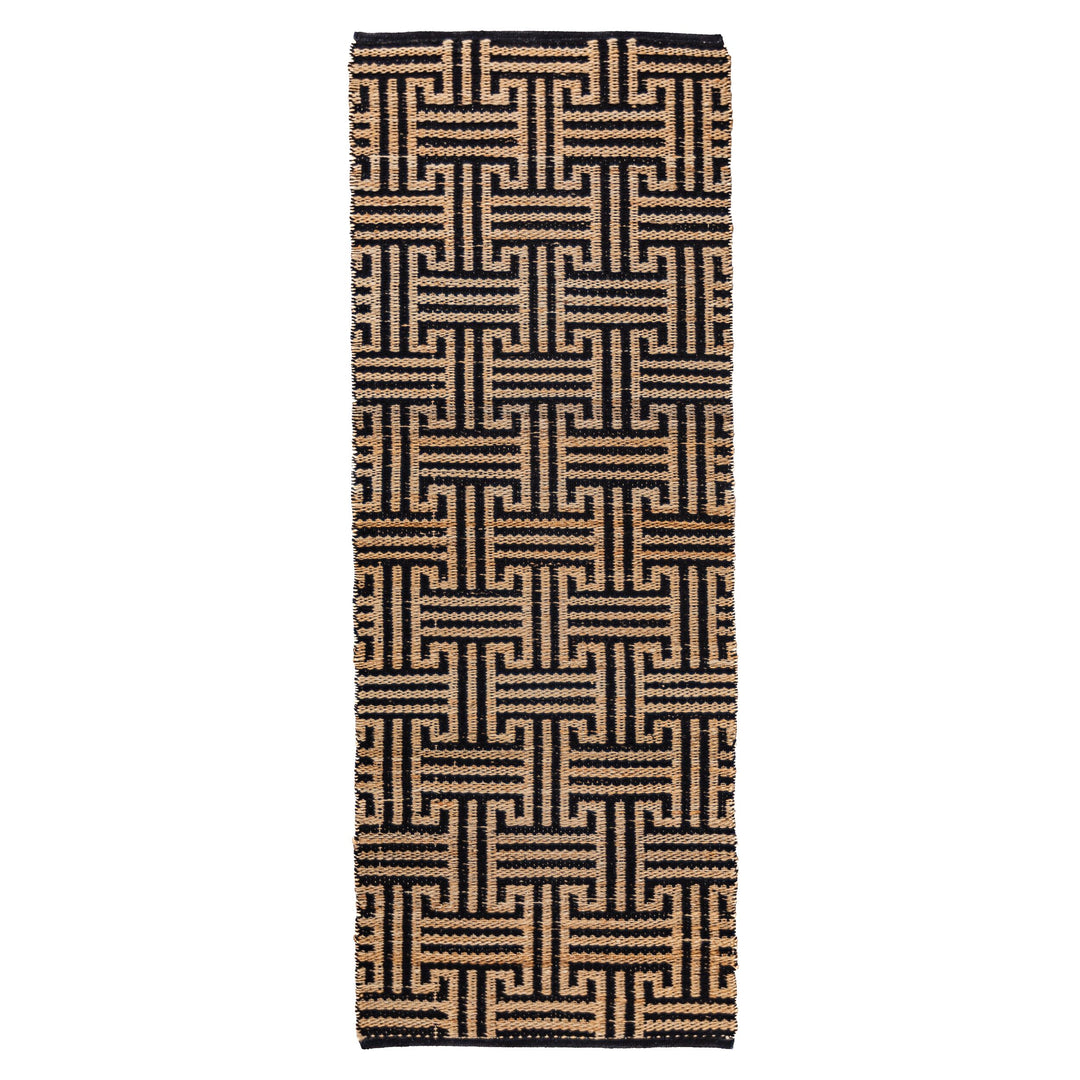 Teppich Flachgewebe Geometrisch - verflochtenes Linien - Flur_Läufer_