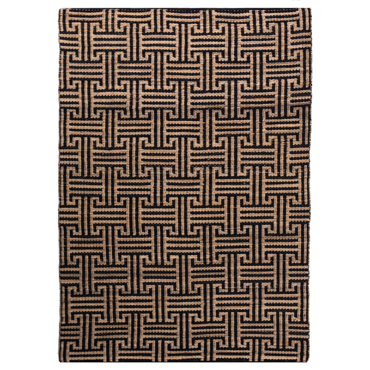 Teppich Flachgewebe Geometrisch - verflochtenes Linien - Flur_Rechteckig_