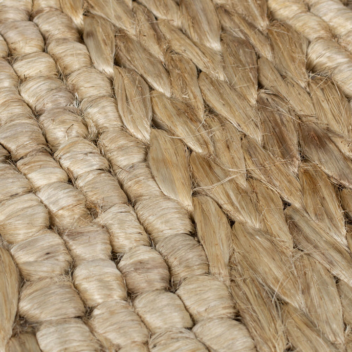 Teppich Kurzflor Geflochten Muster - Struktur - Flur_Natur_Läufer_