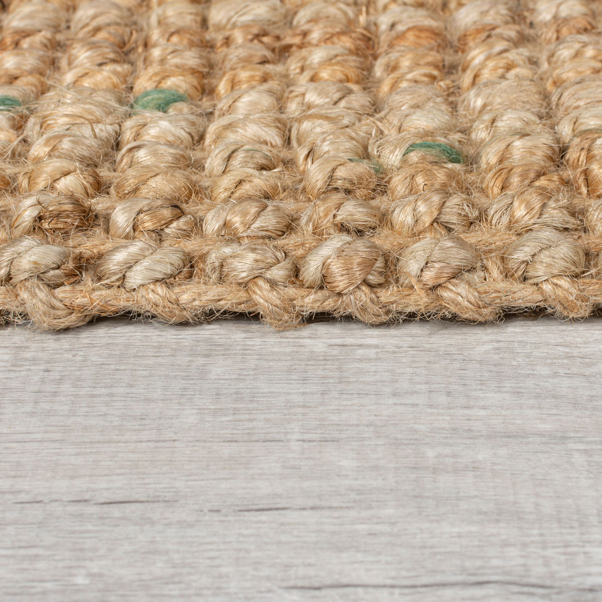 Jute Teppich handgewebt strapazierfähig naturfarben_Läufer_