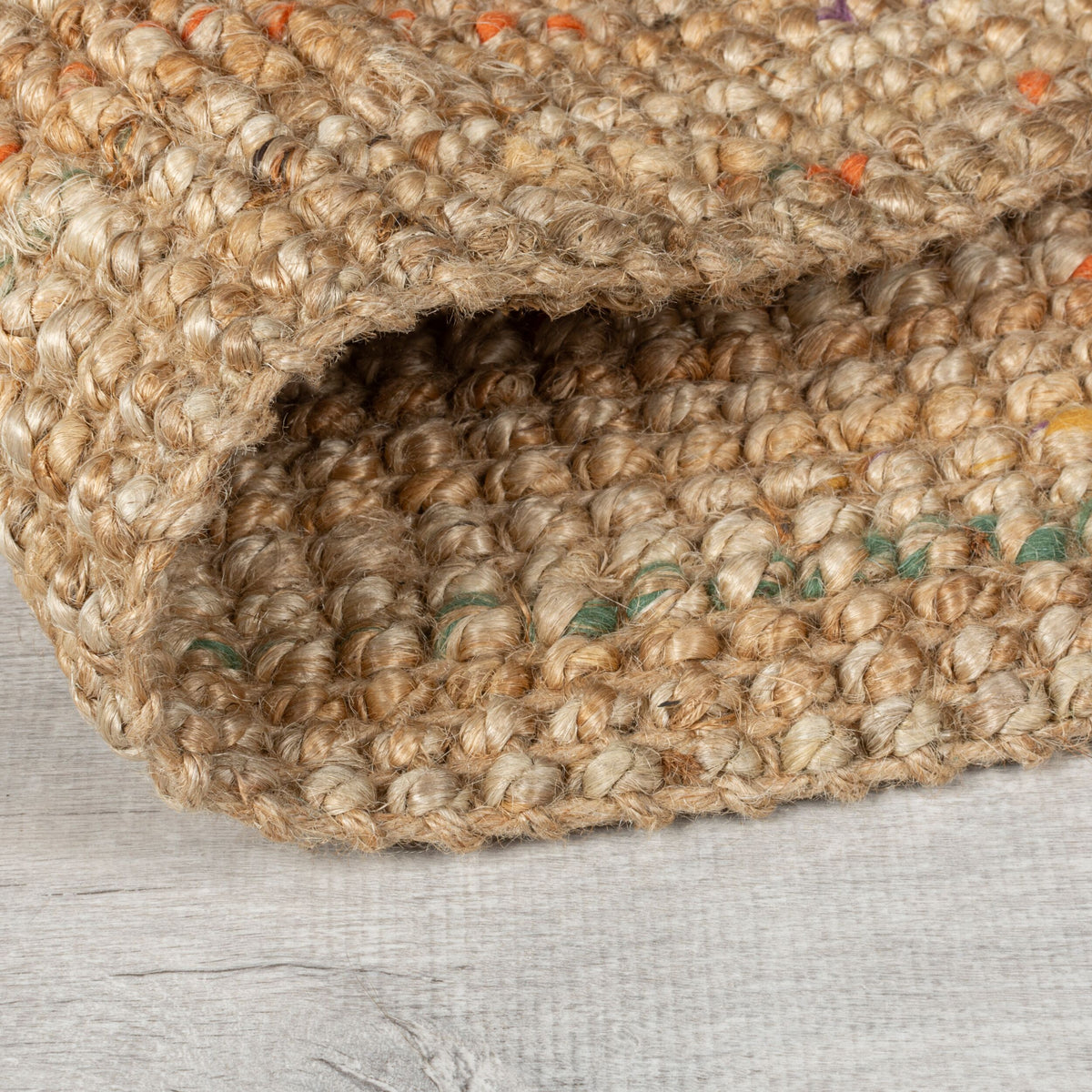Juteteppich Jute Naturbelassen - Wohnzimmer_Läufer_