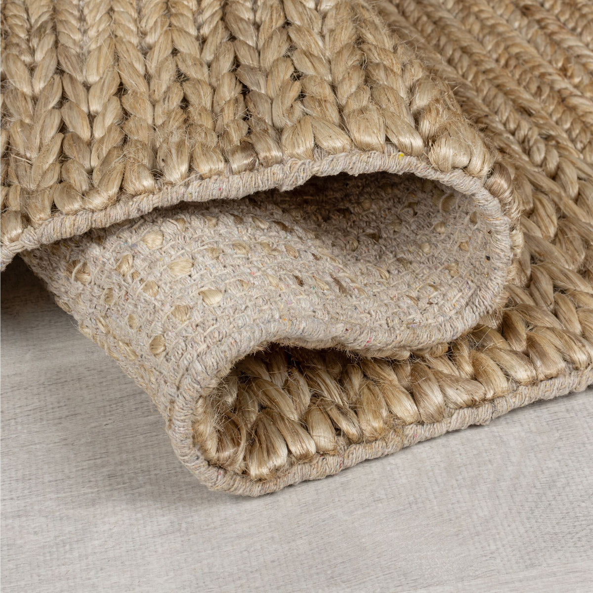Teppich Kurzflor Flechtoptik Muster - Struktur - Flur_Läufer_