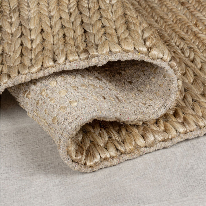 Teppich Kurzflor Flechtoptik Muster - Struktur - Flur_Läufer_